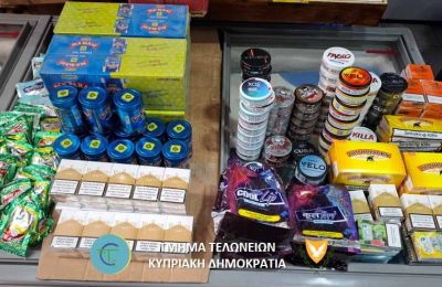 Κατάσχεση καπνικών προϊόντων και απομιμήσεων (ΦΩΤΟ)