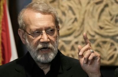 Ο επικεφαλής του Συμβουλίου Ασφαλείας στο Ιράν Αλί Λαριτζανί.