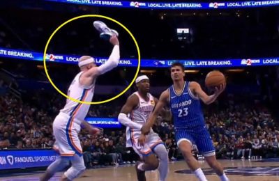 Πήγε να κάνει τάπα με το... παπούτσι