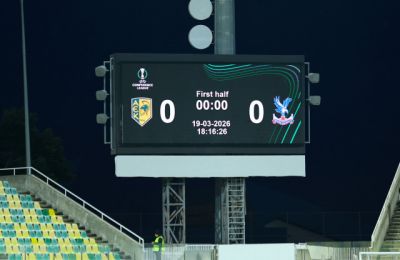 ΑΕΚ-Κρίσταλ Πάλας (11άδες)