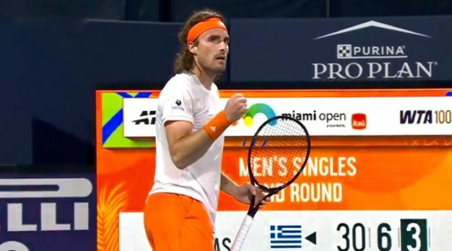 Πέρασε… αέρας τον Ντε Μινόρ ο Τσιτσιπάς