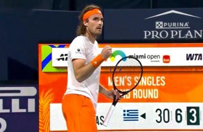 Πέρασε… αέρας τον Ντε Μινόρ ο Τσιτσιπάς