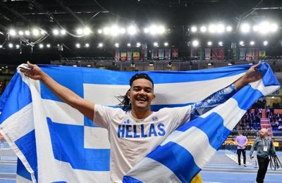 Έφτασε τα οκτώ μετάλλια σε επίπεδο ανδρών ο ασταμάτητος Καραλής