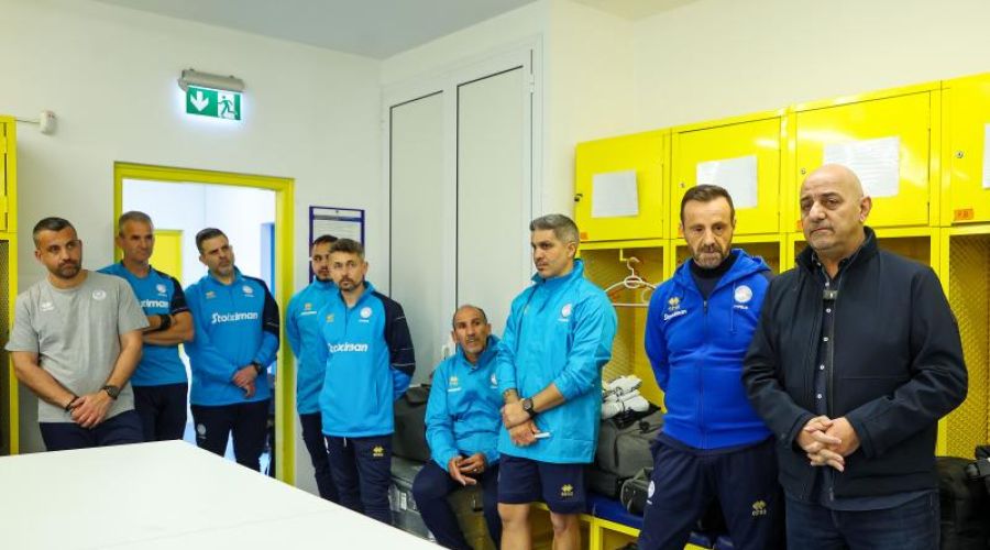 Εθνική: Πρόεδρος και προπονητής έθεσαν τους στόχους (Δηλώσεις)