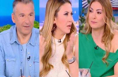 O Γιώργος Λιάγκας θέλησε να κάνει γκάλοπ για να πάρει απαντήσεις από τις συνεργάτιδές του στο τραπέζι