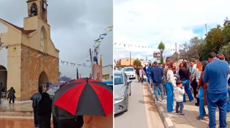 Για δέκα μέρες, πλήθος πιστών σχημάτισε ατέλειωτες ουρές για την Τίμια Κάρα της Αγίας Μαρίνας