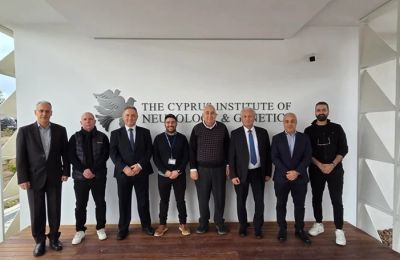 Από αριστερά: Μάριος Φλούρος (ΙΝΓΚ), Αντώνης Αντωνίου (J +A Philippou Architects engineers ), Μιχάλης Κωμοδρόμος (Πρόεδρος ΔΣ ΙΝΓΚ), Ευάγγελος Κληρίδης (ΙΝΓΚ), Άντης Σφήκας (Λέκτον Συμβουλευτική), Αρι