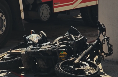 Εμπρησμός μοτοσικλέτας στη Λεμεσό, που είχε δηλωθεί ως κλεμμένη