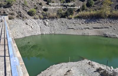 Όμορφες εικόνες προκάλεσε η ροή των φραγμάτων σε όλη την Κύπρο.