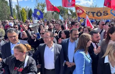 Διαμαρτυρία για την ΑΤΑ στα κατεχόμενα.