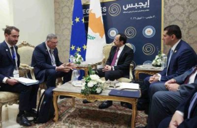 Υπογράφηκε συμφωνία μεταξύ Κύπρου-Αιγύπτου για τη μεταφορά φυσικού αερίου.