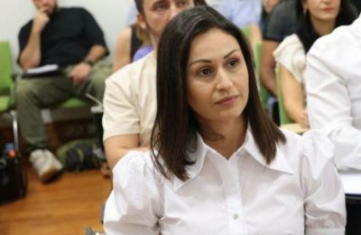 Η Υπουργός Γεωργίας Μαρία Παναγιώτου. 