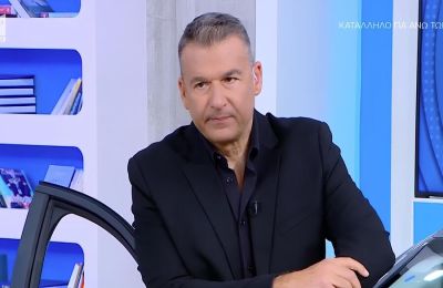 Ντυμένος στα μαύρα εμφανίστηκε σήμερα 31/3 στην εκπομπή του ο Γιώργος Λιάγκας