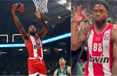 Η χειρονομία του Ταϊρίκ Τζόουνς προς την εξέδρα (vid)