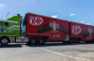 Ένα φορτηγό γεμάτο KitKat από μια νέα σειρά χάθηκε κατά τη μεταφορά, την περασμένη εβδομάδα, ανακοίνωσε η ιδιοκτήτρια εταιρεία