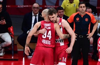 Βαθμολογία Ευρωλίγκας:Πιάνει κορυφή με νίκη επί της ASVEL ο Ολυμπιακός