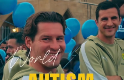 AEK: Περπάτησαν για την μέρα του αυτισμού (vid)