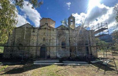 Παράλληλα συνεχίζονται οι εργασίες συντήρησης στην εκκλησία της Παναγίας της Φανερωμένης στα Γαστριά, στην Καρπασία.