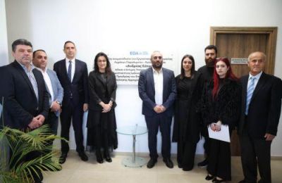 Ο Υπουργός χαιρέτισε την τελετή ονοματοδοσίας του Σταθμού Επεξεργασίας Λυμάτων Παραλιμνίου-Αγίας Νάπας σε Σταθμό «Ανδρέας Σέπος».