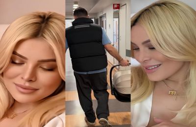  To έσκασε κρυφά από την πίσω πόρτα! Με ασφάλεια και τεθωρακισμένο αυτοκίνητο έφυγε από το μαιευτήριο!