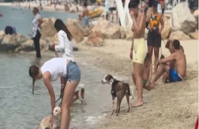 Χαρούμενο κλίμα στο Ντουμπάι παρά τον πόλεμο στη Μέση Ανατολή.