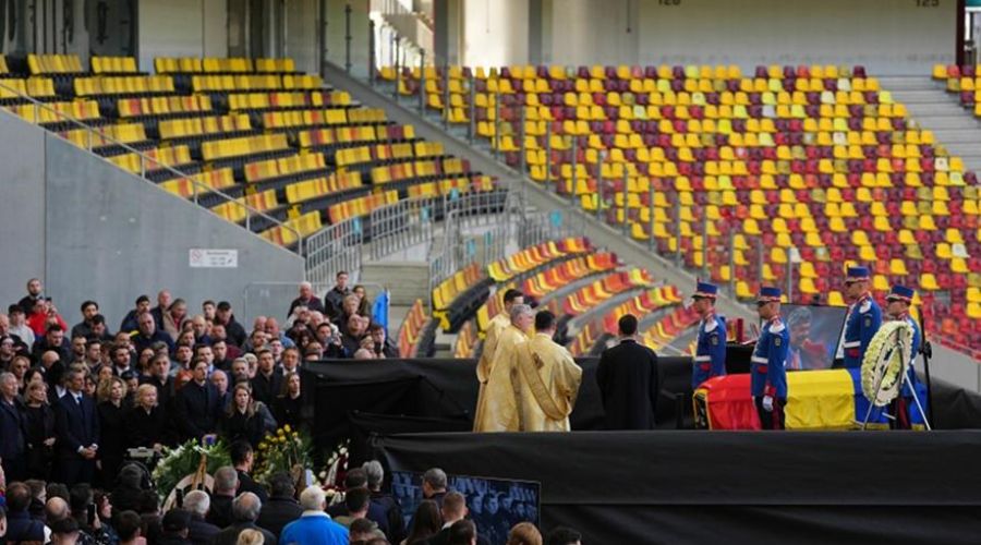 Στο Εθνικό Στάδιο η σορός του Μιρτσέα Λουτσέσκου 