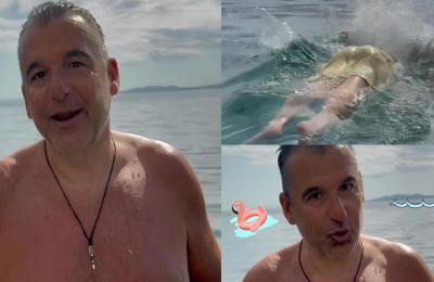 Για τον Γιώργο Λιάγκα, το Πάσχα στην Τήνο δεν περιλαμβάνει μόνο κατάνυξη και επισκέψεις στην Παναγία