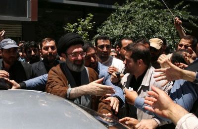 Ο Μοτζτάμπα Χαμενεΐ, γιος του Αγιατολάχ Αλί Χαμενεΐ.