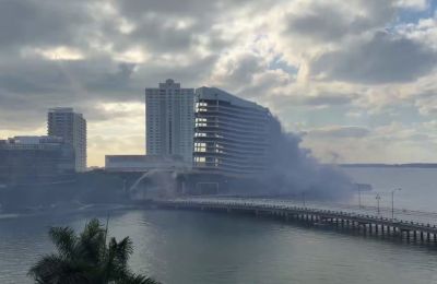 Ξενοδοχείο 23 ορόφων «εξαφανίστηκε» μέσα 20 δευτερόλεπτα (ΒΙΝΤΕΟ)