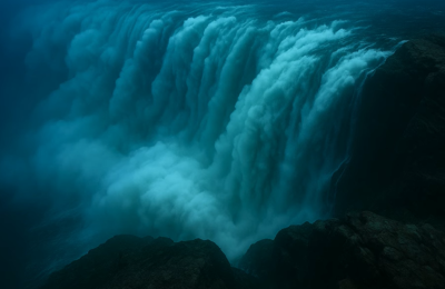 Κάθε δευτερόλεπτο ρέουν προς τα κάτω περίπου 5 εκατομμύρια κυβικά μέτρα νερού. 