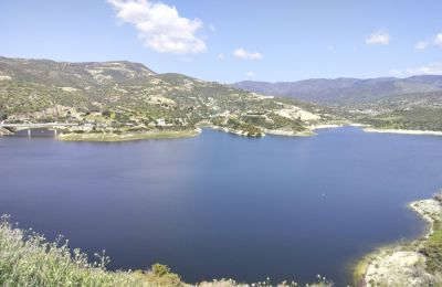 Μια όψη από το φράγμα Γερμασόγειας στις 13 Απριλίου. Η πληρότητά του (15/4) βρίσκεται στο 49,3% (Φωτογραφία: Καιρόφιλοι Κύπρου)