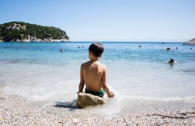 Παραλία στη Σκόπελο.