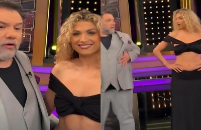 Ο παρουσιαστής χόρεψε το Jalla 