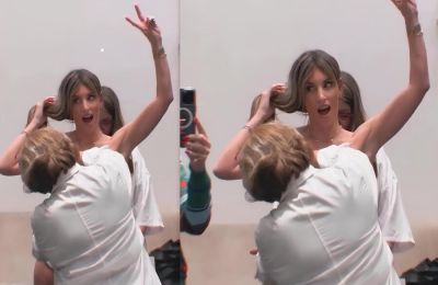 Η Αθηνά Οικονομάκου μπήκε σε ρυθμούς γάμου, κάνοντας πρόβα νυφικού στο ατελιέ της Celia Kritharioti, λίγο πριν το μεγάλο event στην Πάρο