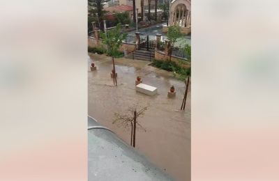 Πλημμύρες στη Λεμεσό- «Αν έχετε κότερο προσοχή.....ΣΤΑ ΛΑΣΠΟΝΕΡΑ...» 