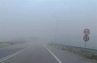 Πυκνή ομίχλη στην Πάφο.