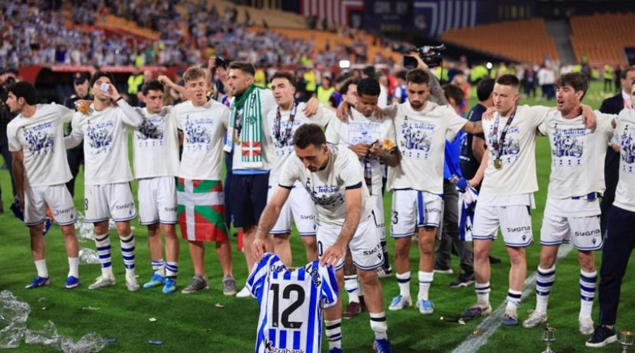 Η Ρεάλ Σοσιεδάδ αφιέρωσε το Copa del Rey στον Αϊτόρ Θαμπαλέτα