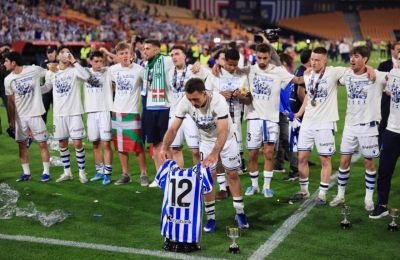 Η Ρεάλ Σοσιεδάδ αφιέρωσε το Copa del Rey στον Αϊτόρ Θαμπαλέτα