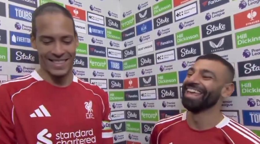 Φοβερή στιγμή με Φαν Ντάικ – Σαλάχ (vid)