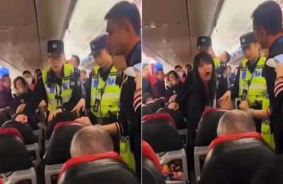 Γυναίκα προκάλεσε χαμό σε πτήση της AirAsia γιατί μέλος του πληρώματος της μίλησε στα αγγλικά.