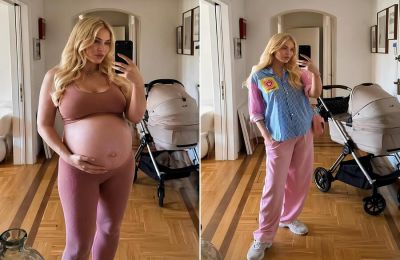 Η πρώτη ολόσωμη φωτό 20 μέρες μετά τον ερχομό της κόρης της–Με φόρμα και χωρίς μακιγιάζ