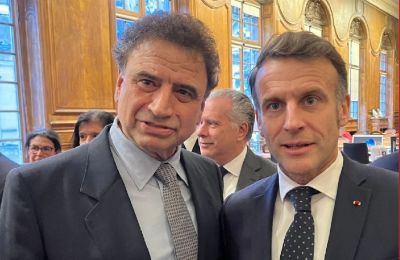 Ευαγόρας Μαυρομμάτης: Ο Κύπριος που συνοδεύει τον Μακρόν στην Κύπρο