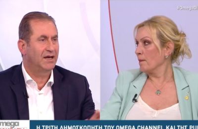 Αντιπαράθεση Γιώργου Λουκαΐδη και Ειρήνης Χαραλαμπίδου για το πολιτικό «διαζύγιο» της τελευταίας με το ΑΚΕΛ