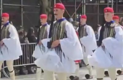 Παρέλαση της ομογένειας στη Νέα Υόρκη.