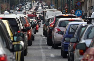 Αυξημένη κίνηση στον αυτοκινητόδρομο λόγω τροχαίου