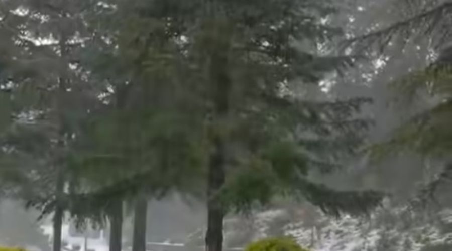 Άνοιξαν οι ουρανοί- Βροχές και χαλάζι (ΒΙΝΤΕΟ)