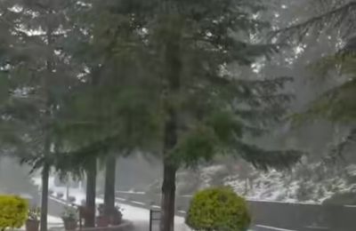 Άνοιξαν οι ουρανοί- Βροχές και χαλάζι (ΒΙΝΤΕΟ)