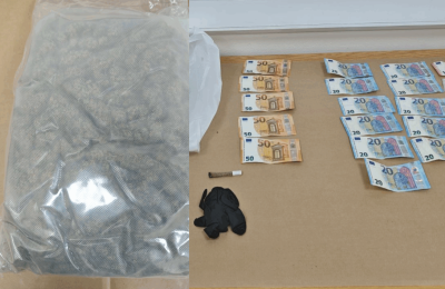 Τα ναρκωτικά βρέθηκαν στο όχημά του.