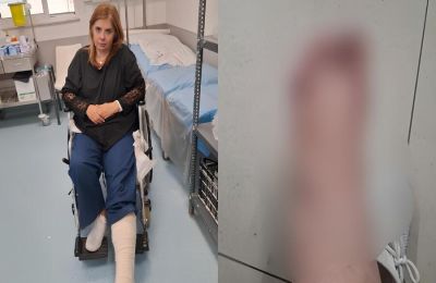 Η Βάσια Παναγοπούλου περιγράφει τον τραυματισμό της στην Κωνσταντινούπολη, τον πόνο και την ταλαιπωρία που ακολούθησαν μέχρι τη διάγνωση κατάγματος
