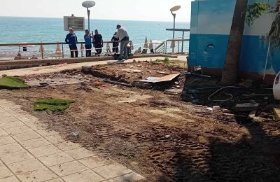 Τα συνεργεία του Δήμου Παραλιμνίου ανέλαβα το δύσκολο έργο της απομάκρυνσης των υποστατικών.